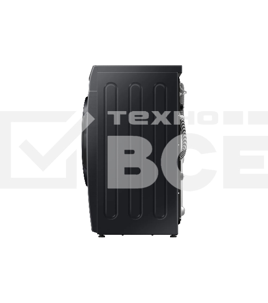 Стиральная машина Samsung WW80AG6L28BB черный, загрузка фронтальная 8 кг, 1200 об/мин, класс: A+++