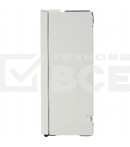 Холодильник LG GC-B257KEHW бежевый двухкамерный 422/206 л., морозилка сбоку, No Frost, Side by Side