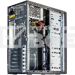 Компьютерный корпус c блоком питания 500 Ватт Case Foxline FL-301, ATX, 1x5.25EXT, 1x3.5EXT, 4x3.5INT, 4xUSB 2.0, HDA, w/o FAN, w/500W ATX PSU, w/1.2m EU pwr cord, фото2