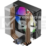 Кулер Cooler ID-Cooling SE-903-XT V2 ARGb LGA1851/1700/1200/115X/AM5/AM4 (TDP 150W, PWM, 3 тепл.трубки прямого контакта, FAN 100мм, Addressable RGb LED) RET, фото13