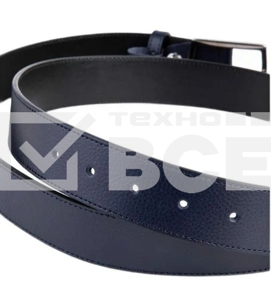 Ремень мужской Piquadro Modus CU6744MOS/BLU 125х3.5 см синий натур.кожа