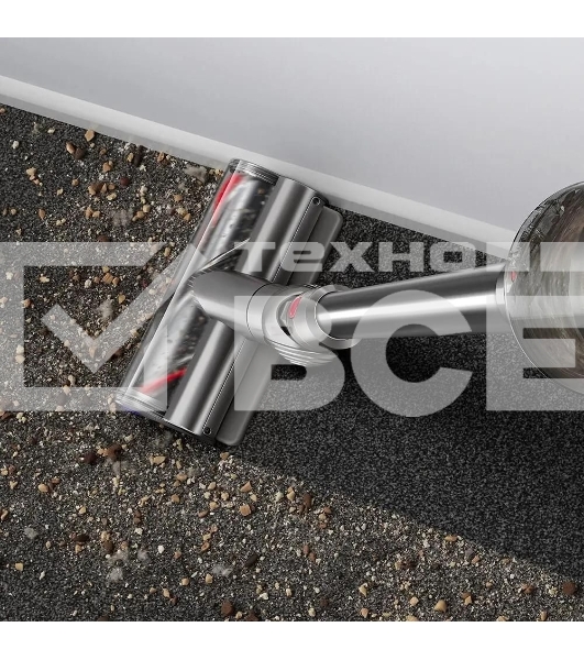 Пылесос вертикальный Dyson V15s Detect Submarine (448798-01) серый, питание от аккумулятора, 240 Вт, уборка влажная/сухая, пылесборник 0,76 л, работа от АКБ max 60 мин.