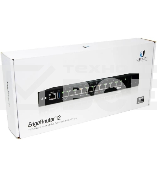 Маршрутизатор Ubiquiti ER-12-EU черный
