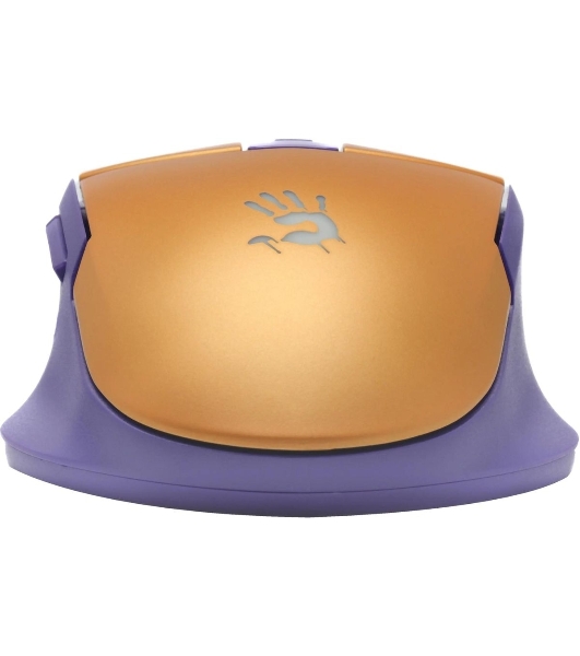 Мышь проводная A4Tech Bloody L65 Max желтый/фиолетовый, 12000 dpi, USB, кнопки - 7