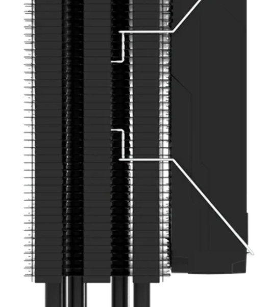 Вентилятор для процессора ALSEYE Q120S Plus(Black) 