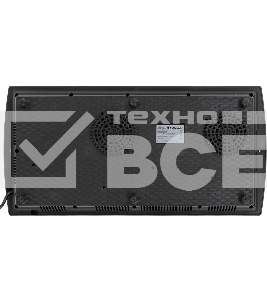 Плита настольная электрическая Hyundai HYC-0103 серебристый/черный стеклокерамика (настольная)