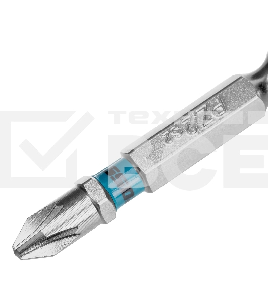 Бита Gross PZ2х50 мм, сталь S2, шестигр., отрывн., 10 шт.