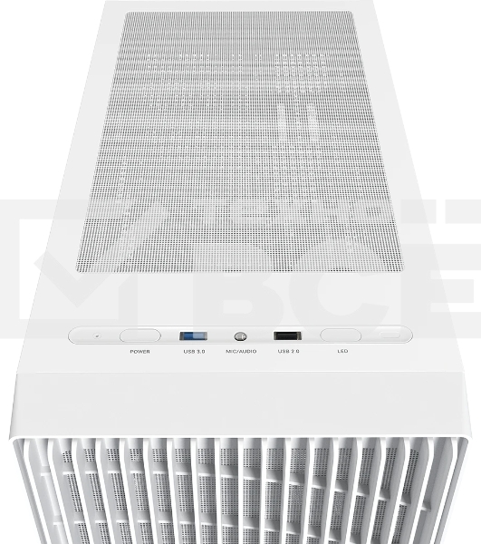 Корпус Ocypus Gamma C70 WH, Midi-Tower, белый