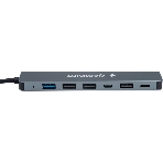 USB-концентратор Gembird UHB-C445, USB/USB Type С, USB 3.0, 4хUSB 2.0, USB Type-C, USB, фото6