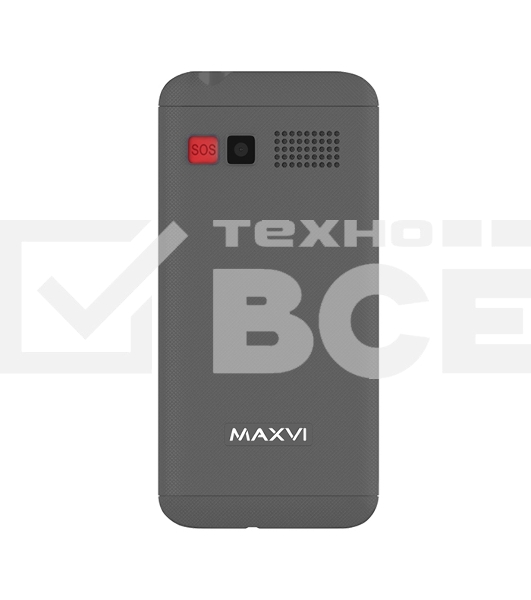 Мобильный телефон Maxvi B231 серый
