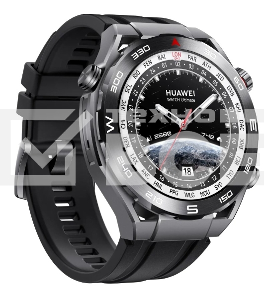 Смарт-часы Huawei Watch Ultimate CLB-B19 черный/черный
