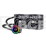 Система водяного охлаждения Thermaltake TOUGHLIQUID 240 ARGB Sync [CL-W319-PL12BL-A] All-In-One Liquid Cooling System/Water Block ARGB Sync/Fan 120*2/PWM 500~2000rpm/black (527965), фото 1