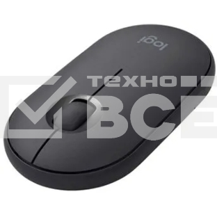 Мышь беспроводная Logitech Pebble 2 M350S графитовый, 4000 dpi, Bluetooth, кнопки - 3