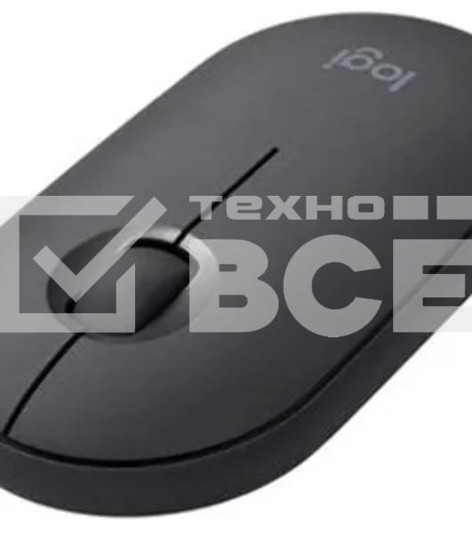 Мышь беспроводная Logitech Pebble 2 M350S графитовый, 4000 dpi, Bluetooth, кнопки - 3