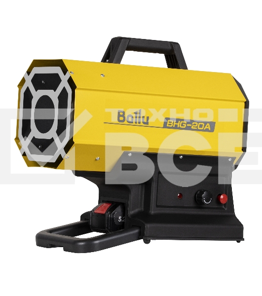 Пушка тепловая газовая с аккумулятором Ballu BHG-20A