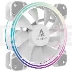 Вентилятор для корпуса Alseye Halo 4.0-W kit (3шт.) белый, 120 мм, 1300 об/мин, 24.8 дБ, 4 pin, фото3