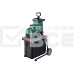 Измельчитель Зубр ЗИЭ-44-2800 садовый электрический бесшумный р/с 44мм контейнер 60л 2800Вт, фото 1