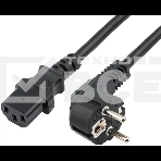 Шнур питания NTSS NTSS-PC13773 C13-Schuko проводник.:3x1мм2 3м 220В 10А черный, фото 1