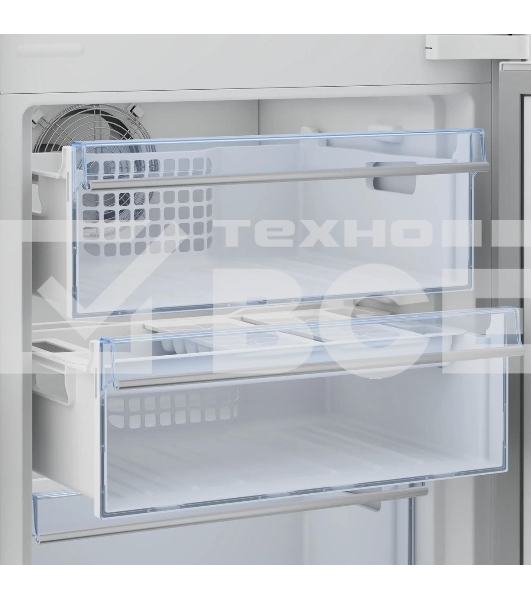 Холодильник Beko BCNA306E3S белый, 2 камеры, 215/69 л., морозилка снизу, No Frost