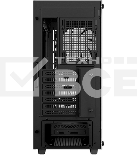 Компьютерный корпус Deepcool CC560 MESH V2 черный без БП ATX 8x120mm 5x140mm 1xUSB2.0 audio bott PSU