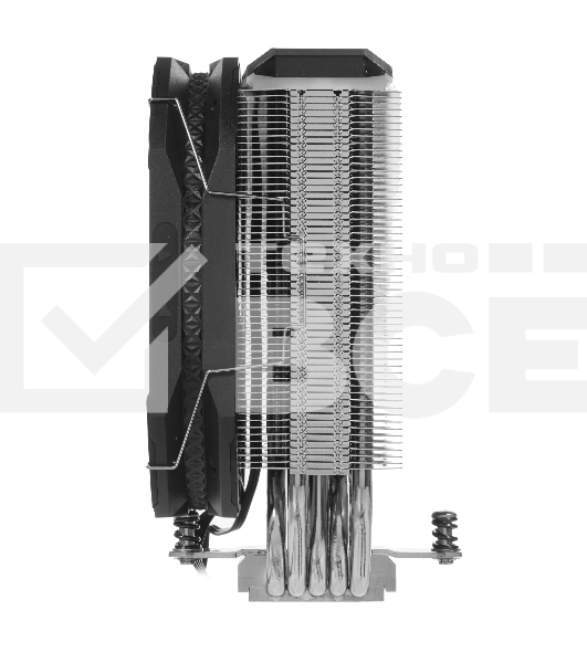 Кулер DEEPCOOL AS500 черный 140мм алюминий+медь 1200rpm 29.2db 4-pin 220W 164мм