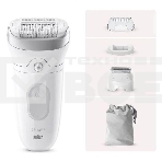 Эпилятор BRAUN SE7-041 белый/серебристый, фото8