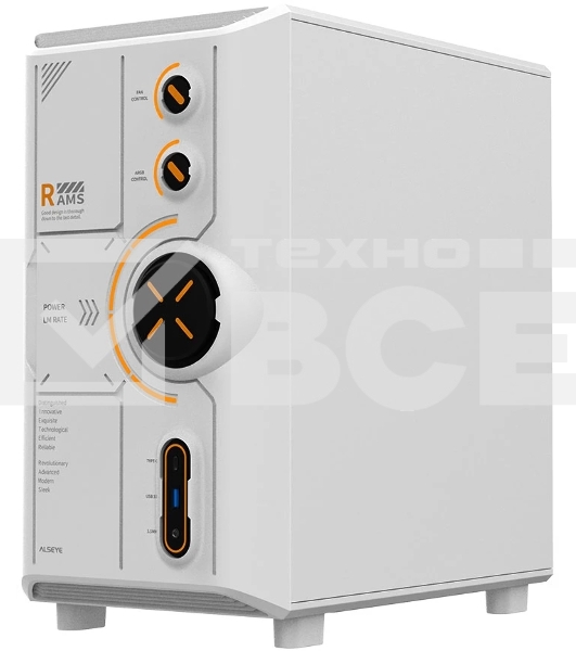 Компьютерный корпус RAMS 2.0 белый Type C