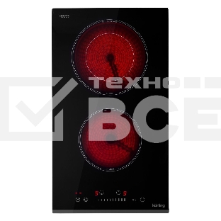 Электрическая варочная панель Korting HK 32024 B черный