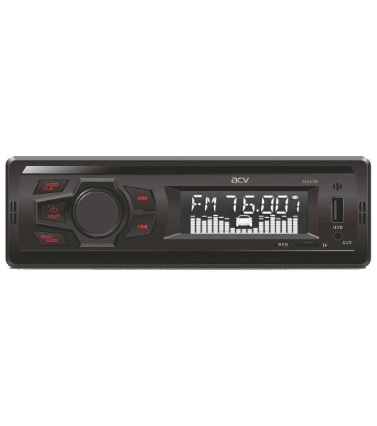Автомагнитола ACV AVS-1701R, 1 DIN, USB Type-A, AUX
