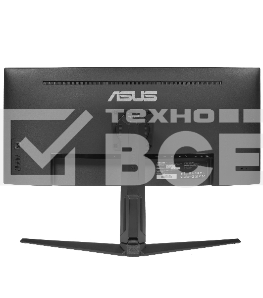 Монитор 34' ASUS TUF Gaming VG34VQL1B VA 3440x1440, 165 Гц, 1 мс, 21:9, 550 кд/м², HDMI 2.0, DP 1.4, 3.5 Jack, USB Hub (2x USB), изогнутый экран (1500R), динамики (2x2 Вт), черный
