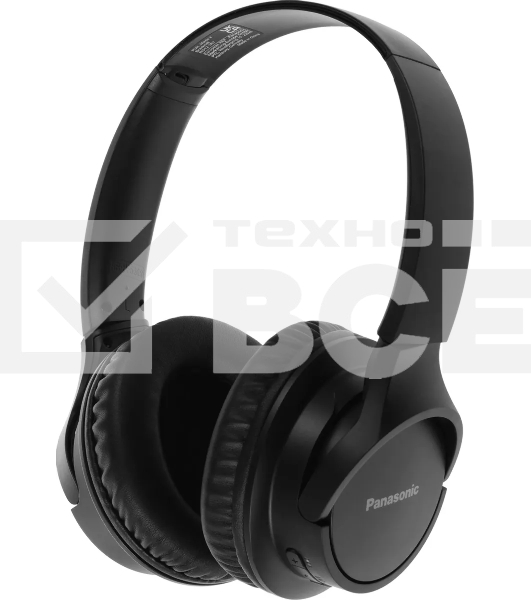 Гарнитура накладные Panasonic RB-HF520BE-K черный беспроводные bluetooth оголовье