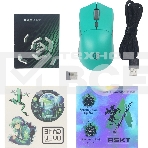 Мышь беспроводная/проводная Raskat MG009WR зеленый, 5000 dpi, радиоканал, USB, кнопки - 7, фото5