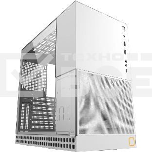 Компьютерный корпус без блока питания Geometric Future Model 4 King Arthur, Midi-Tower, TG, no fans, 2xUSB-A 3.0, 1xUSB 3.2 Type-C, E-ATX, ATX, mATX, mITX белый