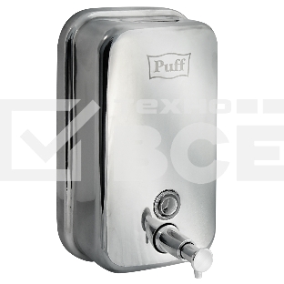 Дозатор PUFF 1402.091 для жидкого мыла из нержавеющей стали -8615 1000ml