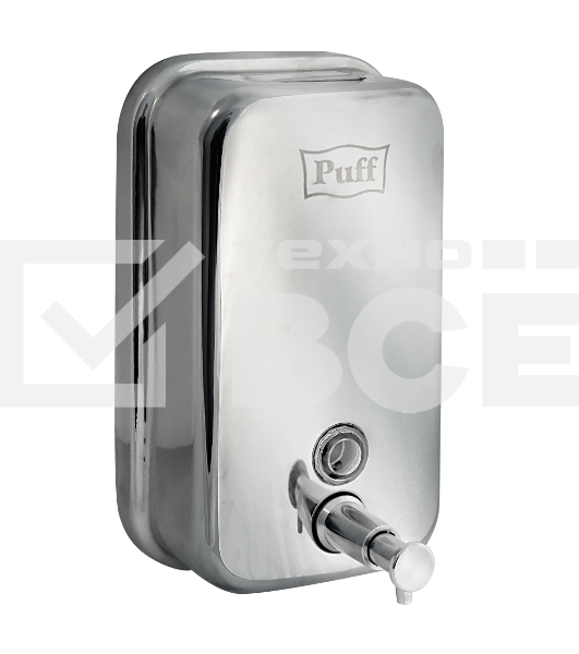Дозатор PUFF 1402.091 для жидкого мыла из нержавеющей стали -8615 1000ml