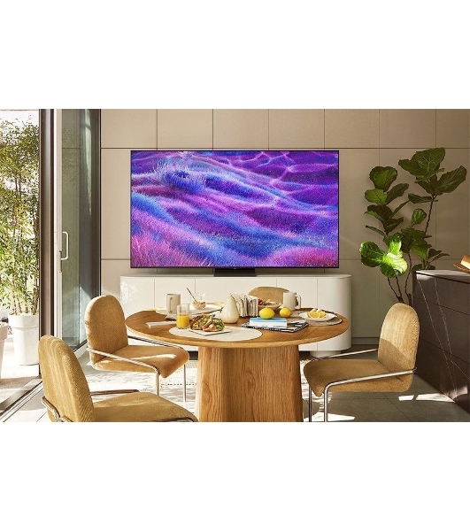 Телевизор Samsung 85' QE85QN80FAUXRU черный NEO QLED 4K UHD 144Hz Tizen