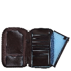 Мультипортмоне Piquadro Blue Square PP3246B2/MO коричневый натур.кожа, фото3