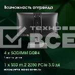 Моноблок Digma Pro Vision 23.8' Full HD Ryzen 7 7735U (2.7) 16Gb SSD 512Gb RGr CR Windows 11 Pro Eth WiFi BT 90W клавиатура мышь Cam черный 1920x1080, фото14