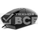 Мышь проводная SVEN RX-30 черный, 1000 dpi, USB, кнопки - 3, фото 1