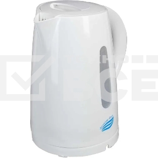 Чайник электрический Великие Реки Томь-1 белый