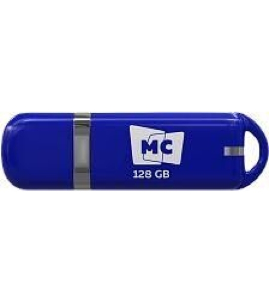 Флешка USB MORE CHOICE МФБ128 Blue (4620202558770), 128GB, USB 2.0, R/W 15/8, синий