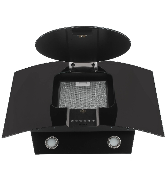 Вытяжка наклонная Elikor Графит 80Н-700-Э4Д черный, 80 см, 700 куб. м/ч, 52 дБ