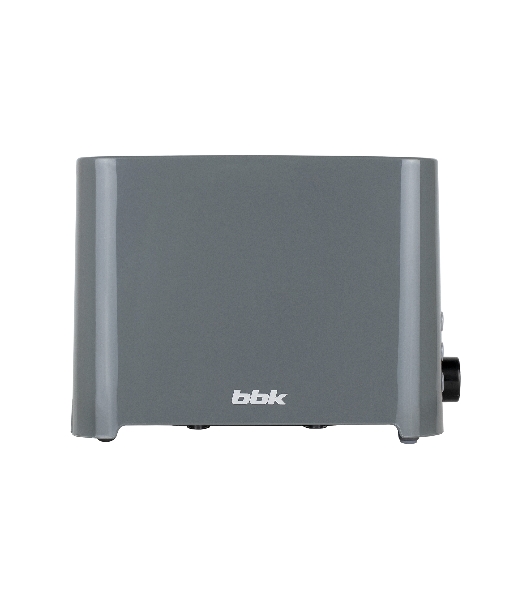 Тостер BBK TR81M темно-серый, 800 Вт, 2 слота