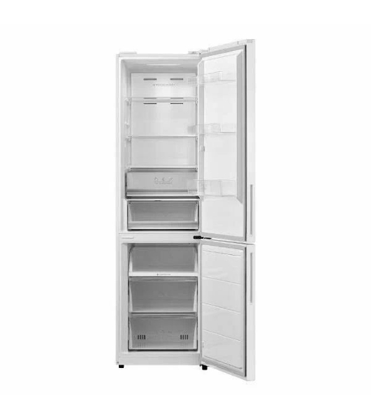 Холодильник General Electronics GE-ID401w белый двухкамерный 256/104л морозилка снизу, No Frost