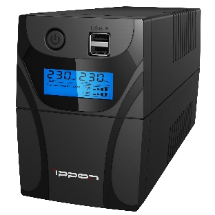 Источник бесперебойного питания Ippon Back Power Pro II 800 / 800 ВА / 480 Вт / 4 x CEE 7 (евророзетка)