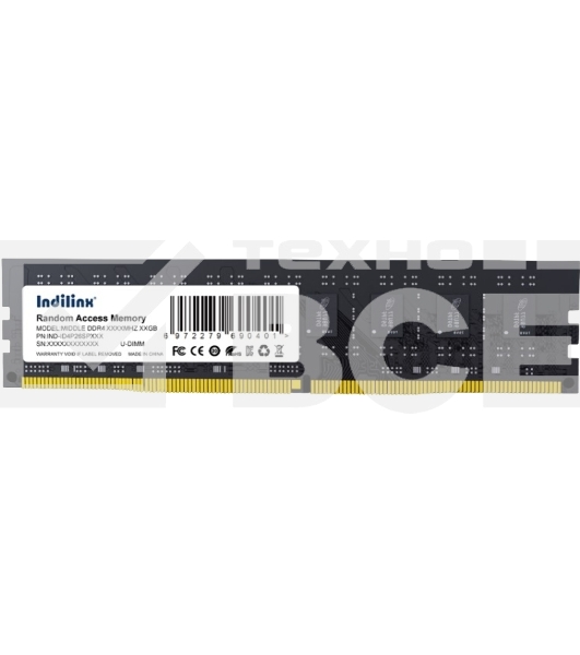 Оперативная память Indilinx, DDR4, 32GB (1x32GB), 3200 MHz, CL22