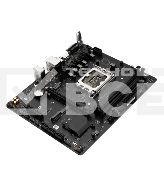 Материнская плата Maxsun Challenger B760M-N D5, LGA 1700, Intel B760, 2xDDR5, 3xSATA, 2xM.2, 1xPCIe 4.0 x16, 1xPCIe x4, 1xVGA, 1xHDMI, 1x 1Gb LAN, 2xUSB-A 2.0, 4xUSB-A 3.2 Gen 1, 5.1, mATX