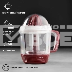 Соковыжималка цитрусовая Scarlett SC-JE50C08 25Вт рез.сок.:1200мл. красный/белый, фото9