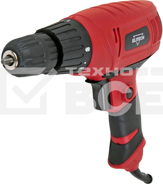 Шуруповерт Elitech ДШ 028РЭ E2201.018.00, Сетевой, 300Вт