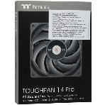 Вентилятор для корпуса Thermaltake TOUGHFAN 14 Pro черный, 140 мм, 2000 об/мин, 31.6 дБ, 4 pin, фото2